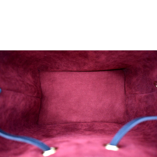 LOUIS VUITTON NeoNoe MM Bicolor Monogram Empreinte Shoulder Bag Black