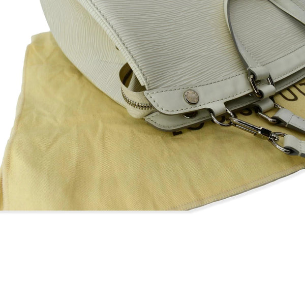LOUIS VUITTON Brea MM Epi Leather Satchel Shoulder Bag Ivory