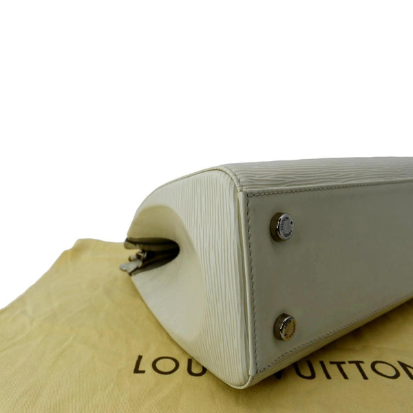 LOUIS VUITTON Brea MM Epi Leather Satchel Shoulder Bag Ivory