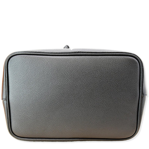 LOUIS VUITTON NeoNoe MM Bicolor Monogram Empreinte Shoulder Bag Black