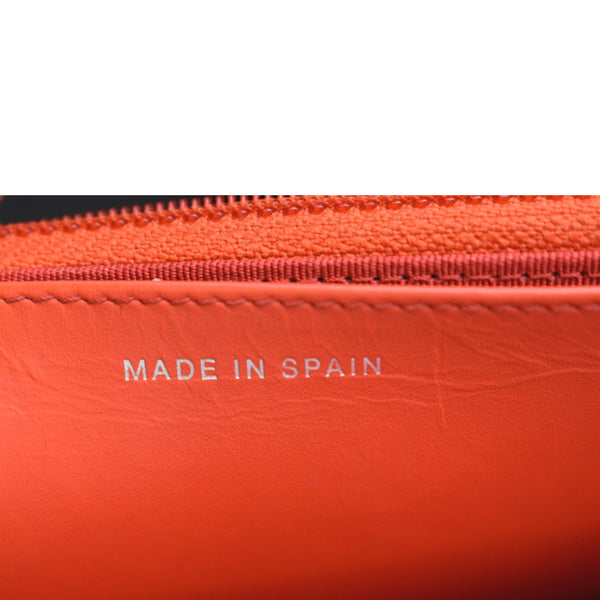 CHANEL WOC Patent Leather Wallet On Chain Clutch Bag Red