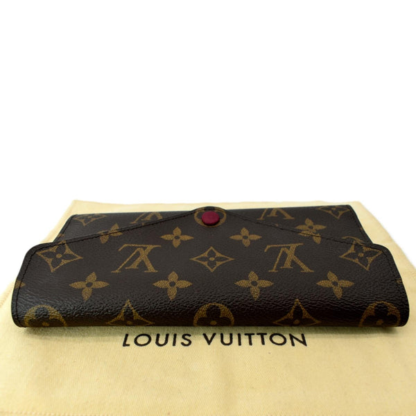 LOUIS VUITTON Josephine Monogram Canvas Wallet Brown