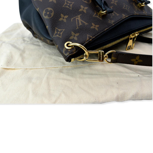 LOUIS VUITTON Pallas Monogram Canvas Shoulder Bag Brown