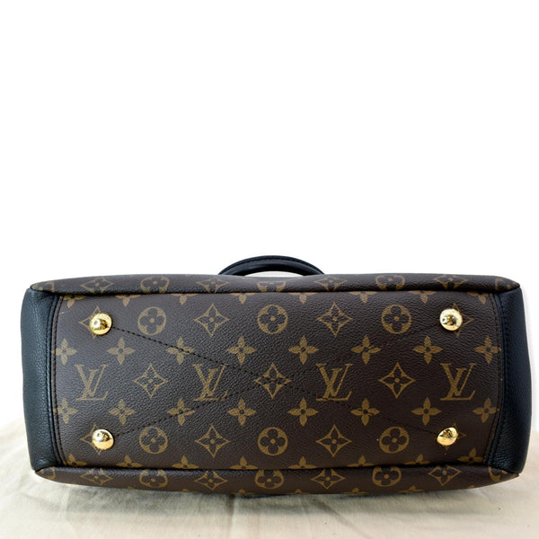 LOUIS VUITTON Pallas Monogram Canvas Shoulder Bag Brown