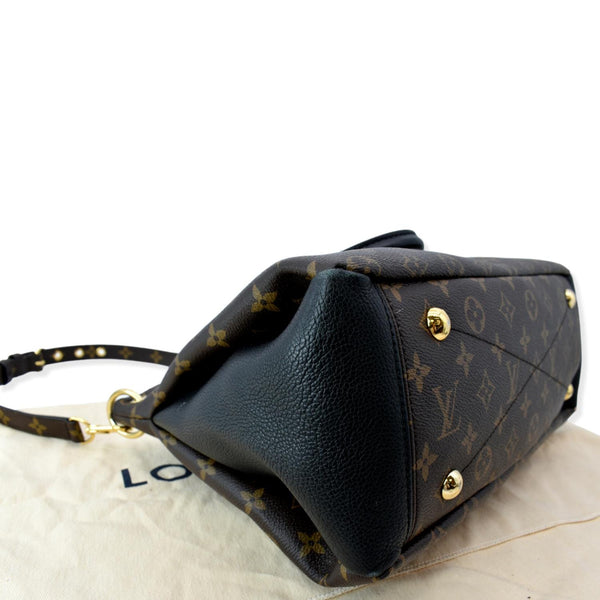 LOUIS VUITTON Pallas Monogram Canvas Shoulder Bag Brown