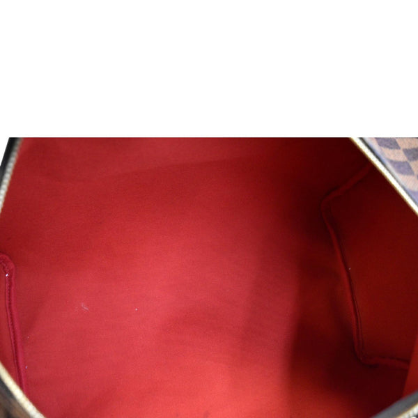 LOUIS VUITTON Speedy 35 Damier Ebene Satchel Bag Brown