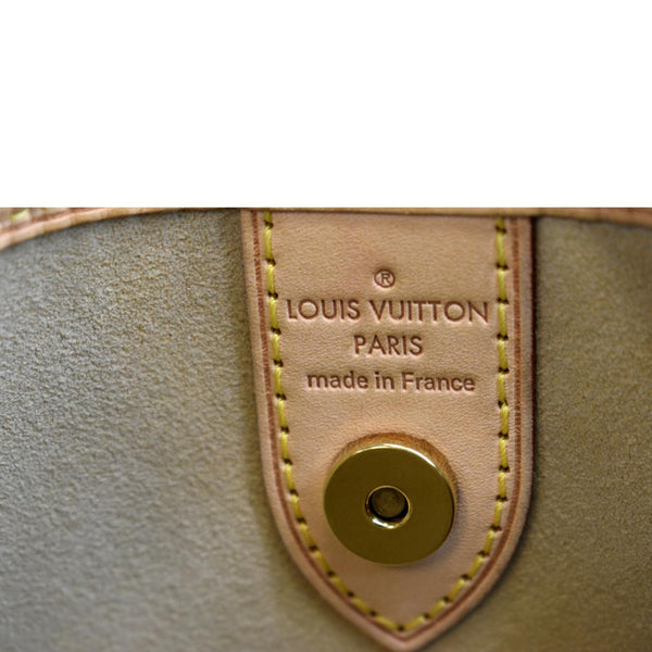 LOUIS VUITTON Galliera PM Monogram Canvas Shoulder Bag Brown