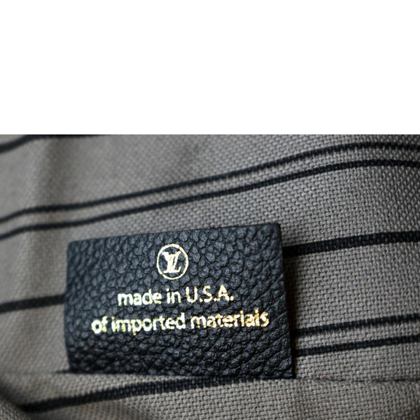 LOUIS VUITTON Metis Pochette Empreinte Leather Crossbody Bag Black SD2270