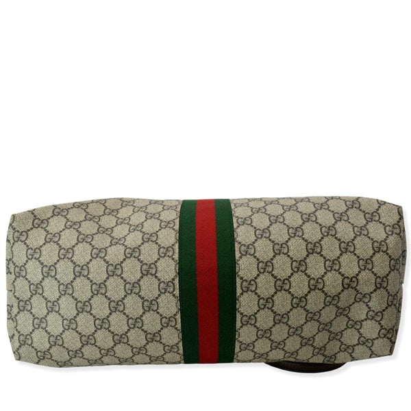 GUCCI Ophidia Medium GG Supreme Canvas Tote Bag Beige 631685