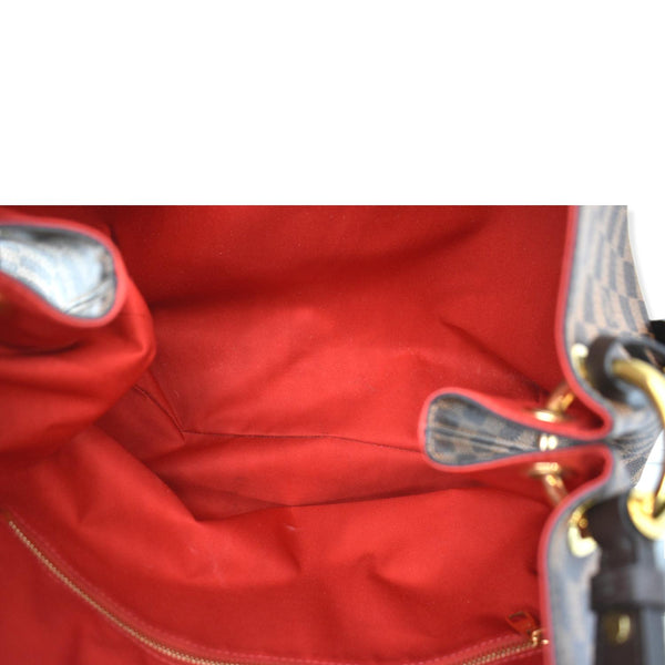 Louis Vuitton Graceful MM Damier Ebene Shoulder Bag Brown