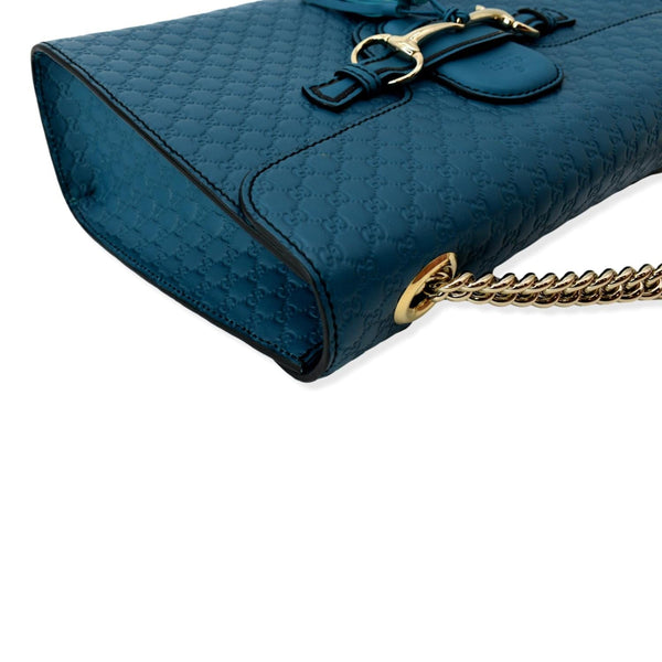 Gucci Emily Medium GG Guccissima Leather Chain Bag | DDH
