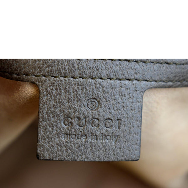 Gucci Butterfly Linea Leather Large Top Handle Shoulder Bag