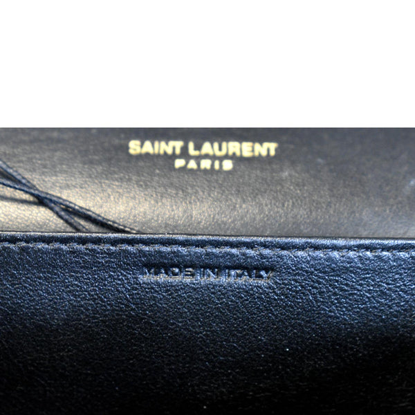 YSL Uptown Crocodile Leather Chain Wallet | D. Designer Handbags