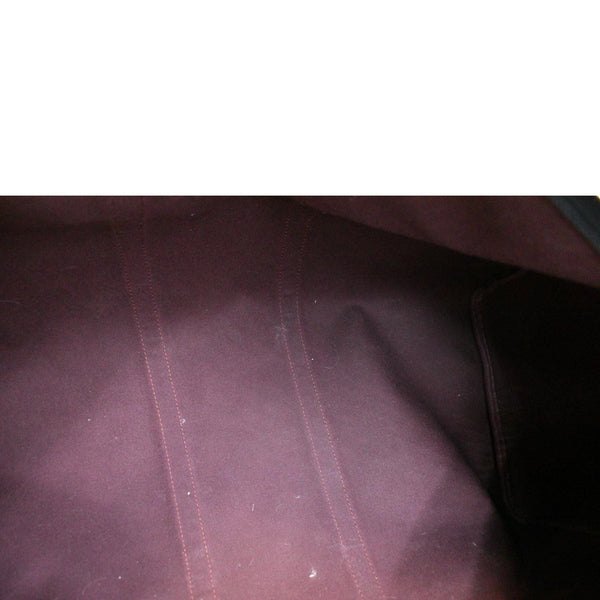 LOUIS VUITTON Keepall Bandouliere 55 Monogram Canvas Travel Bag Brown