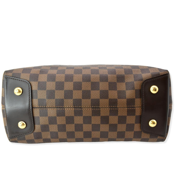 LOUIS VUITTON Duomo Hobo Damier Ebene Hobo Bag Brown