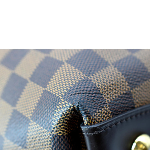 LOUIS VUITTON Duomo Hobo Damier Ebene Hobo Bag Brown