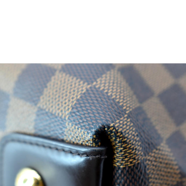 LOUIS VUITTON Duomo Hobo Damier Ebene Hobo Bag Brown