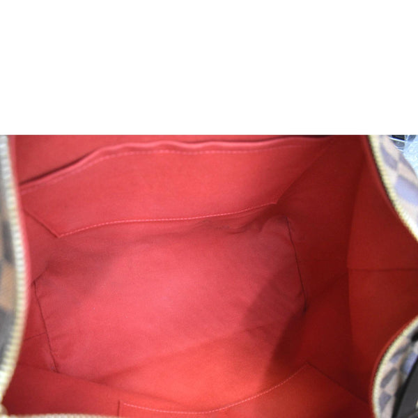 LOUIS VUITTON Duomo Hobo Damier Ebene Hobo Bag Brown