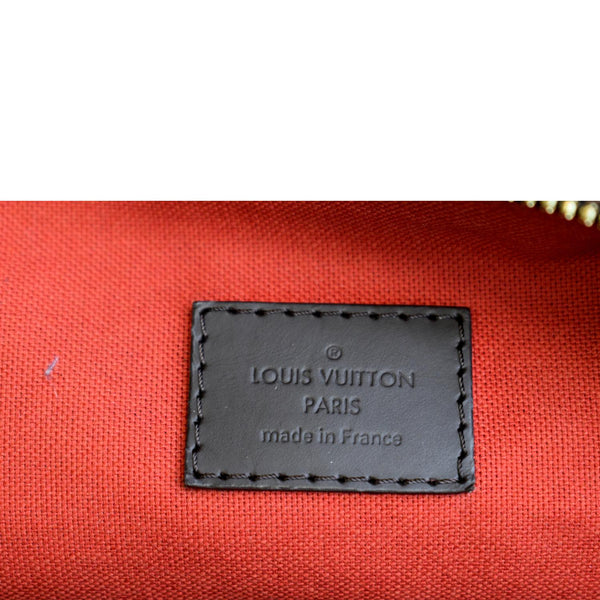 LOUIS VUITTON Duomo Hobo Damier Ebene Hobo Bag Brown