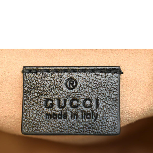 GUCCI GG Marmont Mini Top Handle Crossbody Bag 583571 Beige