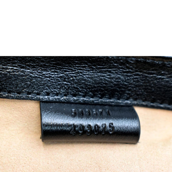 GUCCI GG Marmont Mini Top Handle Crossbody Bag 583571 Beige