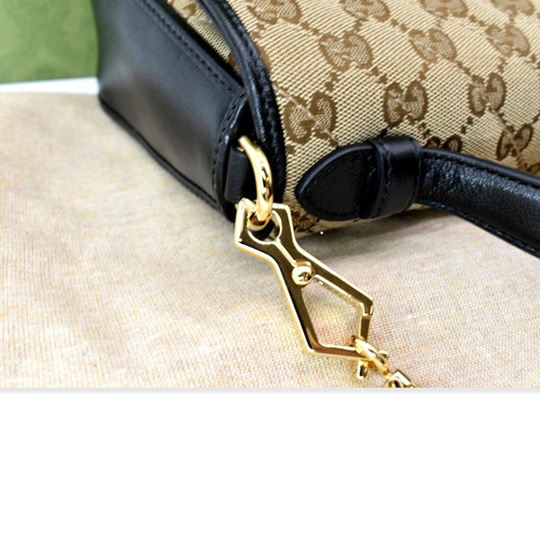 GUCCI GG Marmont Mini Top Handle Crossbody Bag 583571 Beige