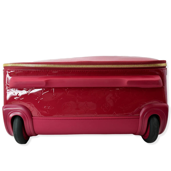 LOUIS VUITTON Pegase 45 Monogram Vernis Leather Suitcase/Travel Bag Pink