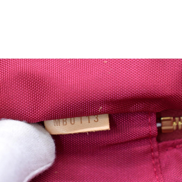 LOUIS VUITTON Pegase 45 Monogram Vernis Leather Suitcase/Travel Bag Pink