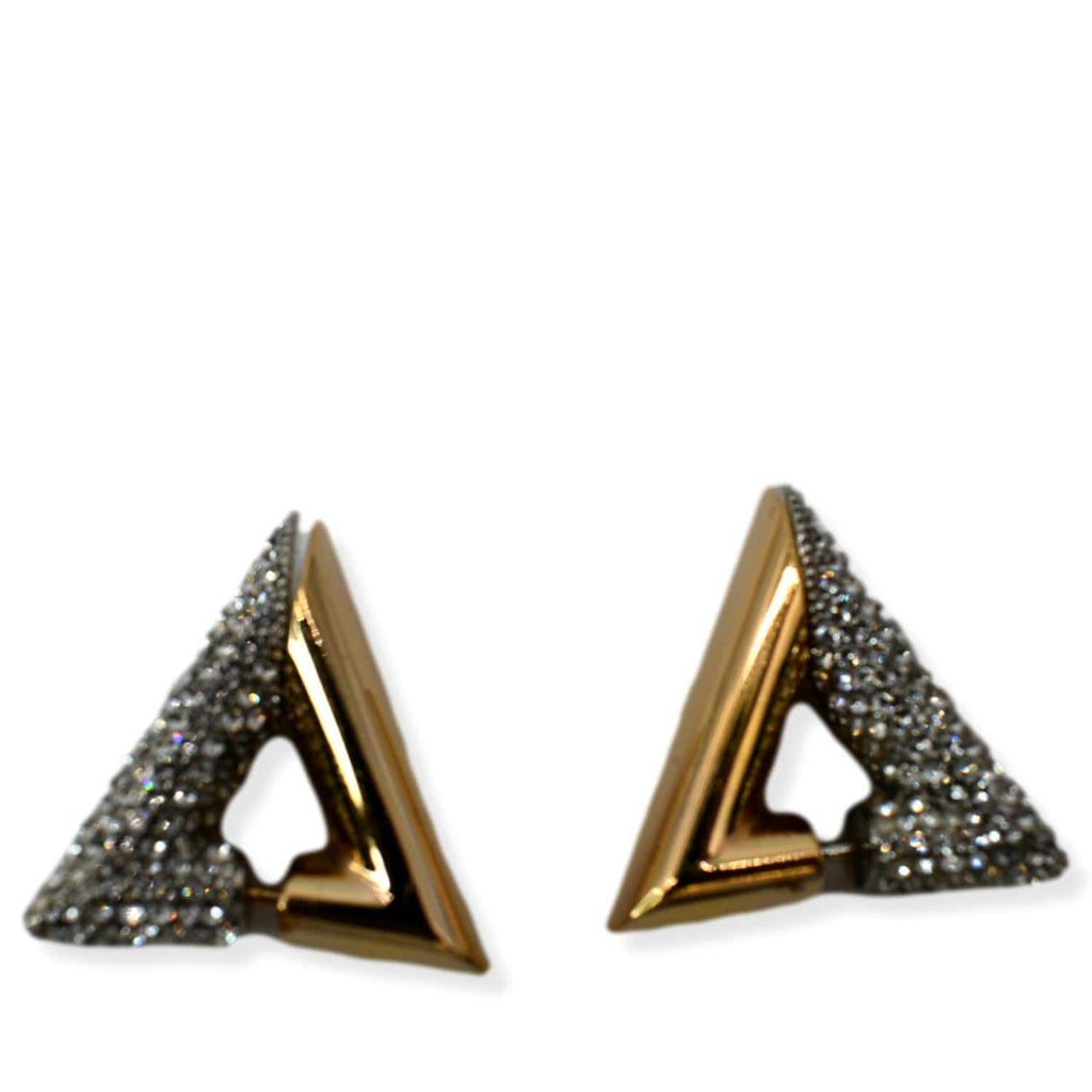 Louis Vuitton 18K Diamond LV Volt Single Stud Earring - 18K Yellow Gold Stud,  Earrings - LOU514261