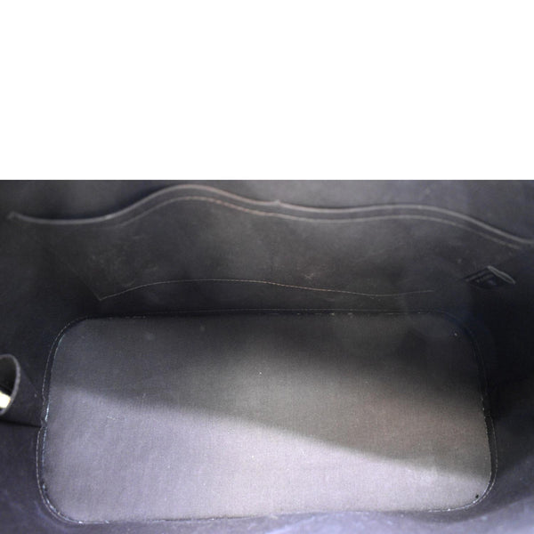 LOUIS VUITTON Alma GM Monogram Vernis Leather Satchel Bag Burgundy