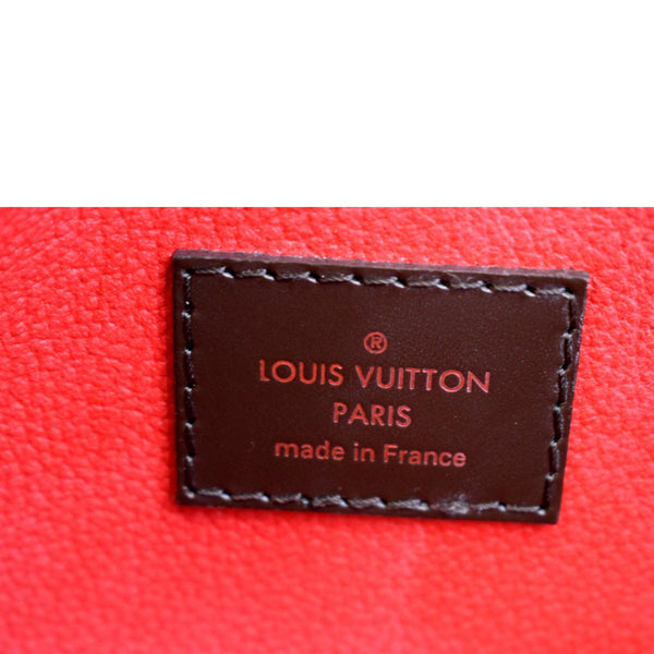 LOUIS VUITTON Damier Ebene Cosmetic Pouch Brown