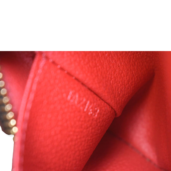 LOUIS VUITTON Damier Ebene Cosmetic Pouch Brown