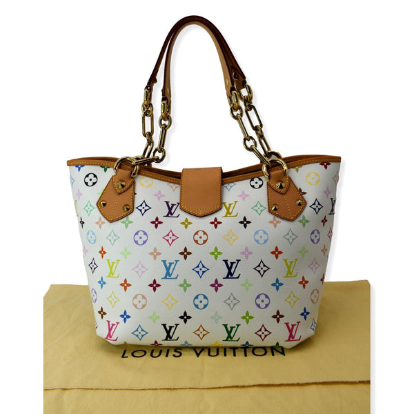 Louis Vuitton Annie GM Monogram Canvas Tote Bag White