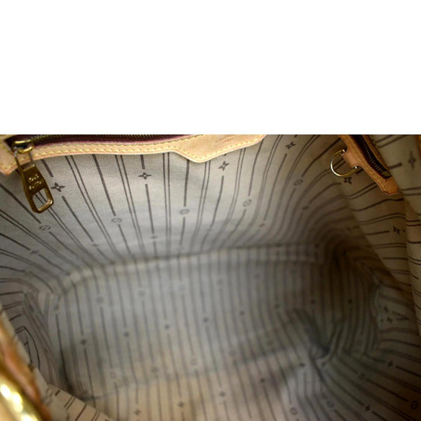 LOUIS VUITTON Delightful GM Monogram Canvas Hobo Bag Brown