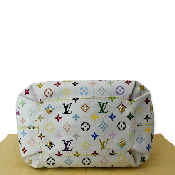 Louis Vuitton Annie GM Monogram Canvas Tote Bag White