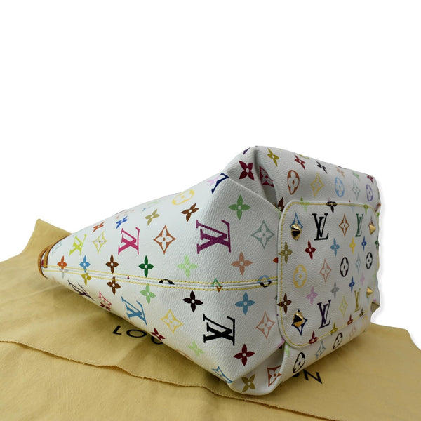 Louis Vuitton Annie GM Monogram Canvas Tote Bag White