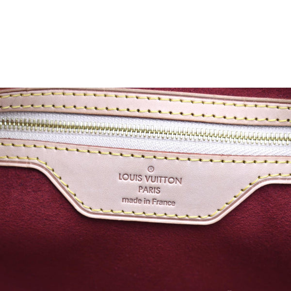 Louis Vuitton Annie GM Monogram Canvas Tote Bag White