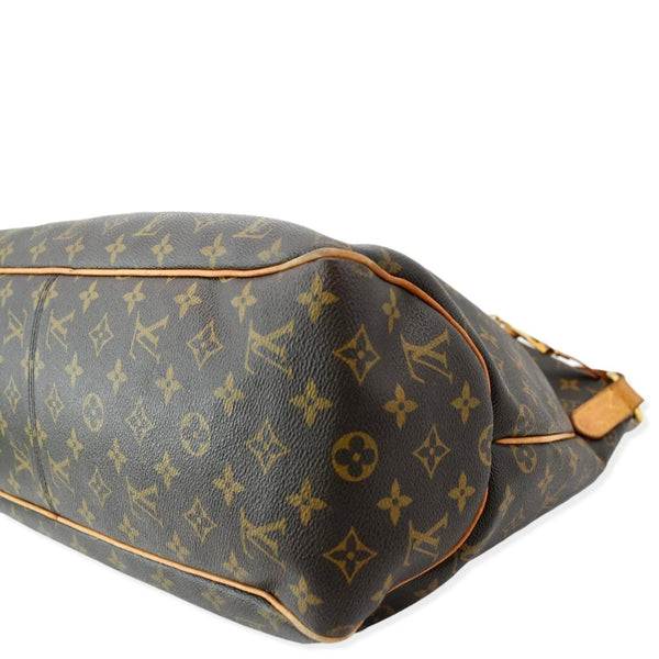 LOUIS VUITTON Delightful GM Monogram Canvas Hobo Bag Brown
