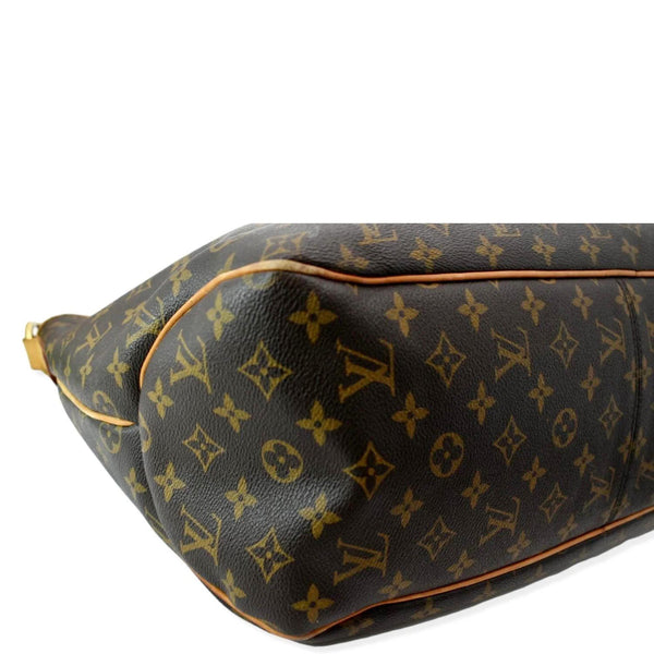 LOUIS VUITTON Delightful GM Monogram Canvas Hobo Bag Brown