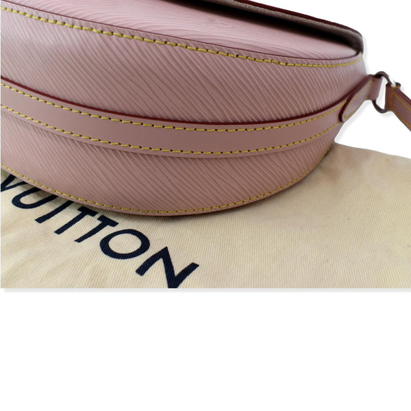 LOUIS VUITTON Saint Cloud Epi Leather Shoulder Bag Rose Ballerine