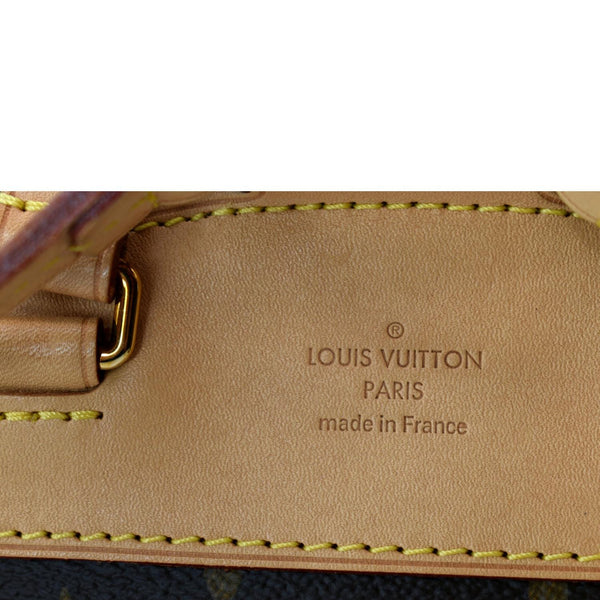 LOUIS VUITTON Montsouris NM Monogram Canvas Backpack Bag Brown