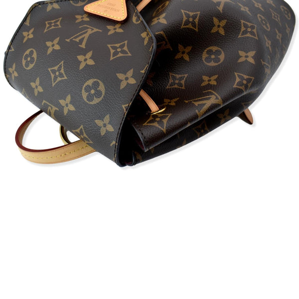 LOUIS VUITTON Montsouris NM Monogram Canvas Backpack Bag Brown