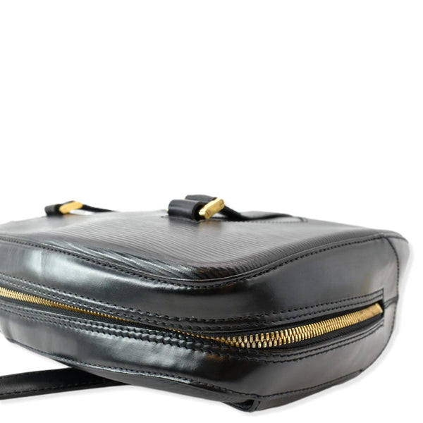 LOUIS VUITTON Voltaire Epi Leather Shoulder Bag Black