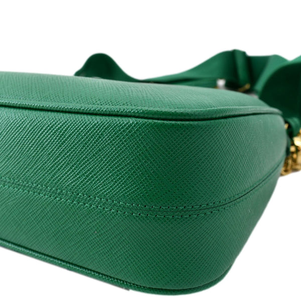 PRADA Re-Edition 2005 Saffiano Leather Shoulder Bag Green