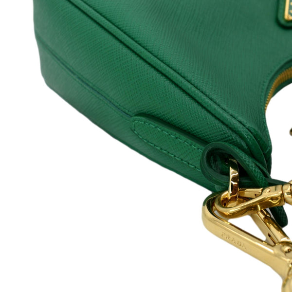 PRADA Re-Edition 2005 Saffiano Leather Shoulder Bag Green
