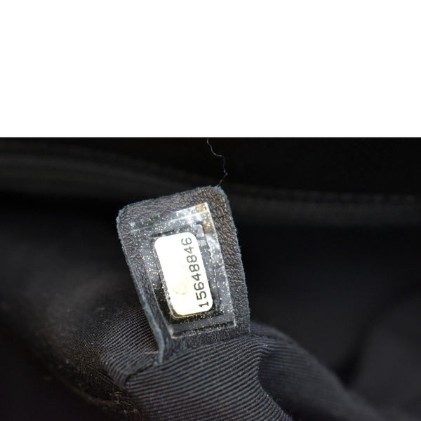 CHANEL Cerf Executive Leather Shopper Tote Bag Black