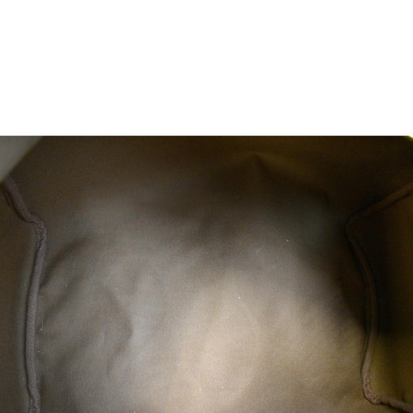 Louis Vuitton Speedy 35 Monogram Canvas Satchel Bag Brown