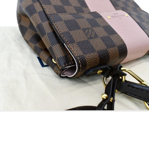 LOUIS VUITTON Bond Street BB Damier Ebene Crossbody Bag Magnolia