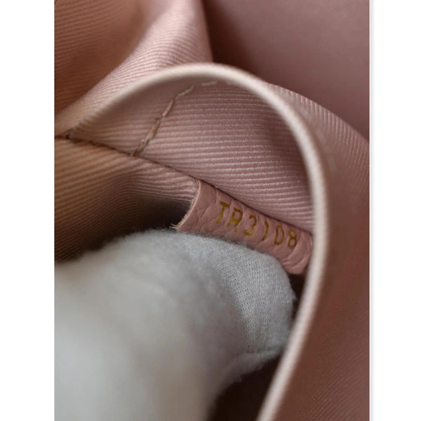 LOUIS VUITTON Bond Street BB Damier Ebene Crossbody Bag Magnolia