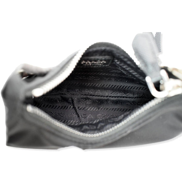 PRADA Re-Edition Mini Nylon Shoulder Bag Black